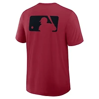 Men's Nike Red Arizona Diamondbacks Authentic Collection Early Work Tri-Blend Dri-FIT T-Shirt