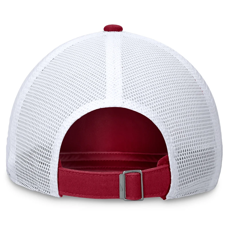 Men's Nike Red Arizona Diamondbacks Wordmark Adjustable Trucker Hat