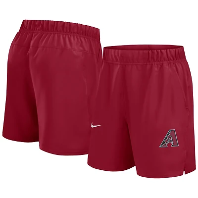 Short Nike Victory Dri-FIT tissé rouge des Diamondbacks de l'Arizona pour homme