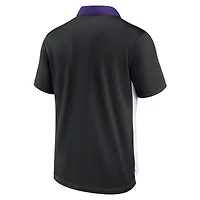 Men's Nike  White/Black Arizona Diamondbacks Rewind Stripe Polo