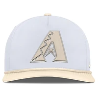 Casquette Nike Pro Performance Snapback pour homme, blanc/crème, Arizona Diamondbacks