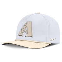 Men's Nike  White/Cream Arizona Diamondbacks Pro Performance Snapback Hat