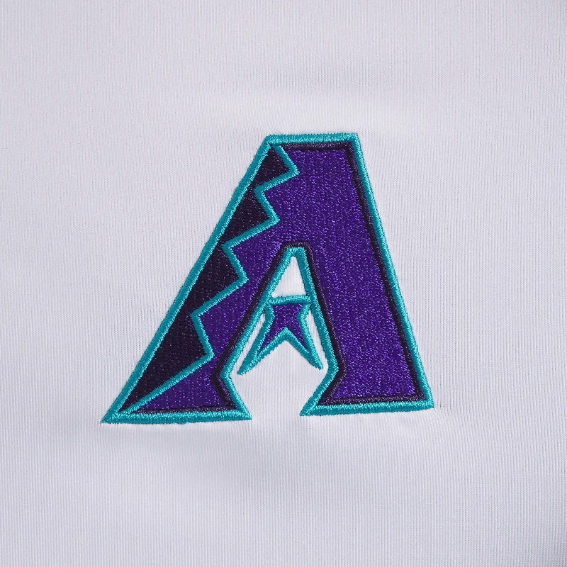 Men's Nike White/Purple Arizona Diamondbacks City Connect Legacy Icon Vapor Dri-FIT Polo