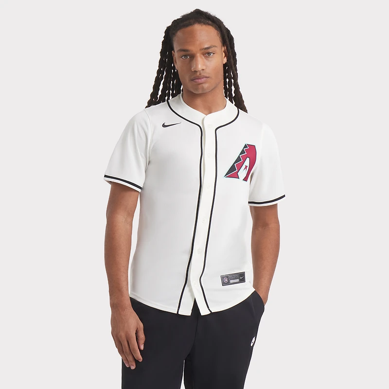 Maillot Nike Arizona Diamondbacks Domicile Limited Blanc pour Homme