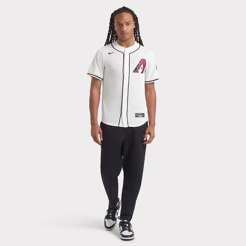 Maillot Nike Arizona Diamondbacks Domicile Limited Blanc pour Homme
