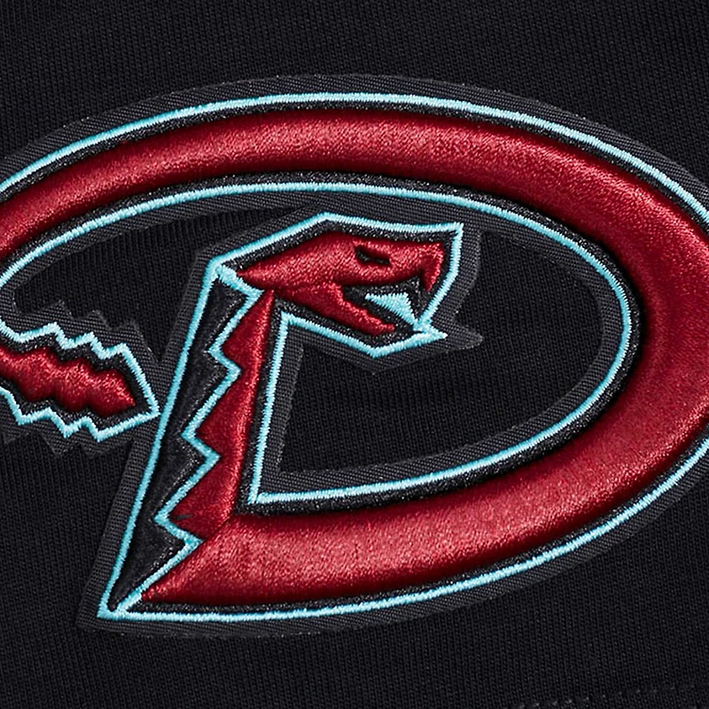 T-shirt à épaules tombantes Turn It Up Pro Standard pour homme, noir, Arizona Diamondbacks