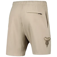 Men's Pro Standard Khaki Arizona Diamondbacks Neutral Fleece Shorts
