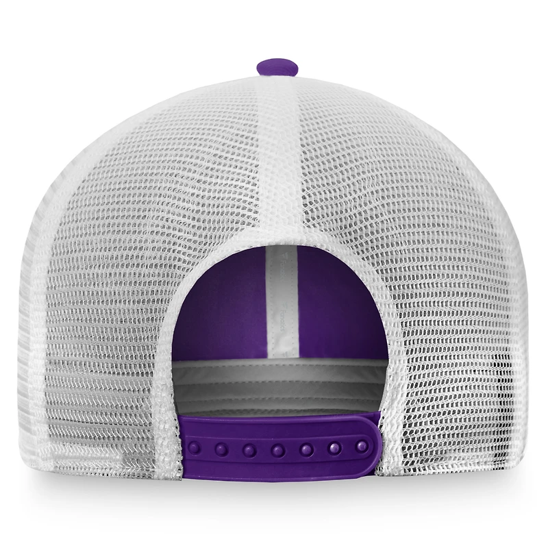 Casquette Snapback Core Trucker violette/blanche pour homme de la collection Cooperstown des Diamondbacks de l'Arizona