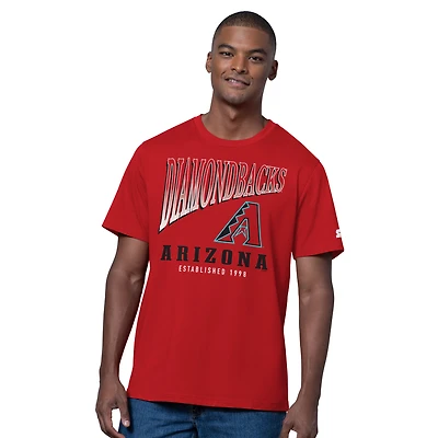 Men's Starter  Red/Heather Gray Arizona Diamondbacks Two-Pack T-Shirt Set