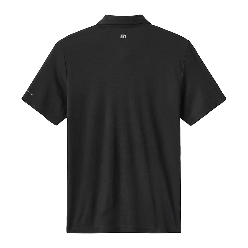 Polo noir TravisMathew Tri-Blend pour homme, Arizona Diamondbacks Playoff Pitch
