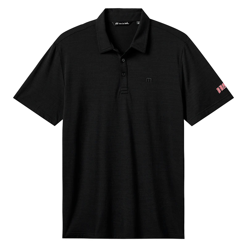 Men's TravisMathew Black Arizona Diamondbacks The Heater Polo