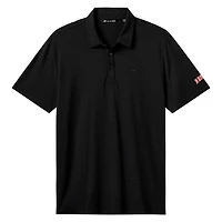 Men's TravisMathew Black Arizona Diamondbacks The Heater Polo