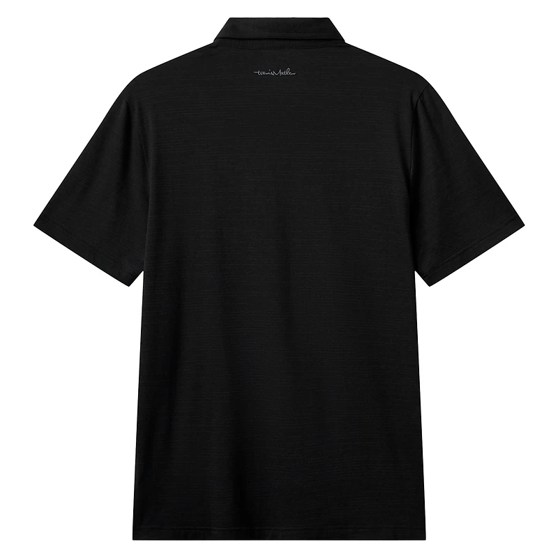 Men's TravisMathew Black Arizona Diamondbacks The Heater Polo