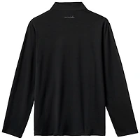 Men's TravisMathew Black Arizona Diamondbacks The Heater Quarter-Zip Pullover Top