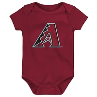 Newborn & Infant Outerstuff  Red Arizona Diamondbacks Primary Team Logo Bodysuit