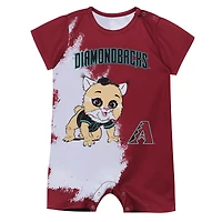 Newborn Outerstuff  Red Arizona Diamondbacks Baby Mascot Bodysuit