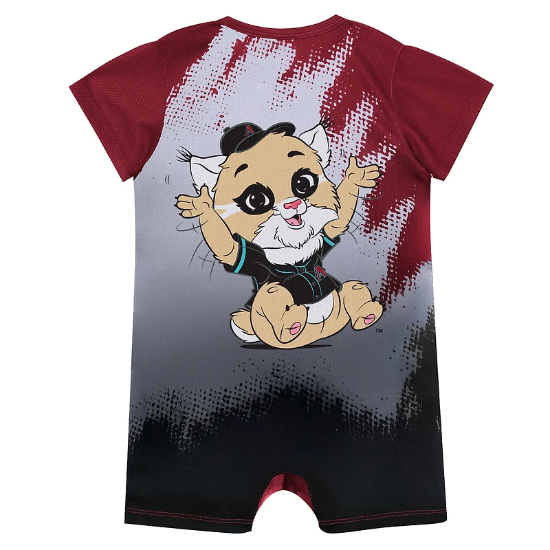 Newborn Outerstuff  Red Arizona Diamondbacks Baby Mascot Bodysuit