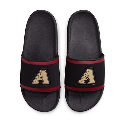 Sandales à enfiler Nike Arizona Diamondbacks Off-Court Wordmark