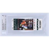 Paul Goldschmidt Arizona Diamondbacks Autographed Beckett Fanatics Witnessed Authenticated Auto 10 Ticket from August 2, 2011 - 1st Career Home Run