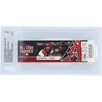 Paul Goldschmidt Arizona Diamondbacks Autographed Career Hit #9, 10 & 11 Beckett Fanatics Witnessed Authenticated NM 7 Ticket from August 14, 2011 with "1st Multi Hit Game" Inscription