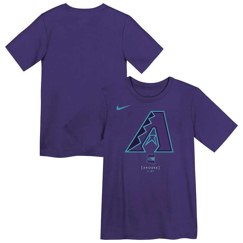 Preschool Nike Purple Arizona Diamondbacks City Connect Logo T-Shirt