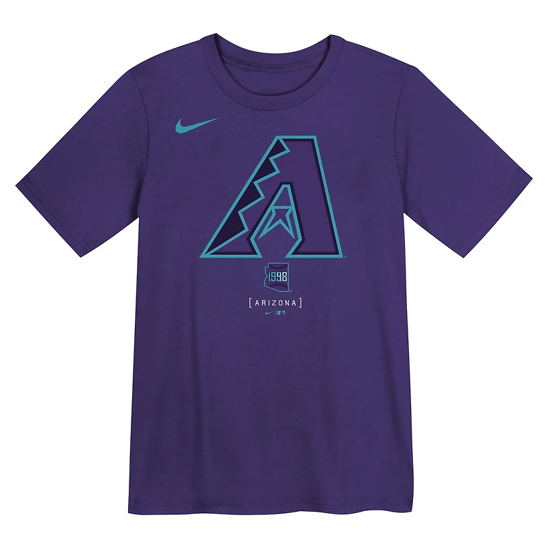Preschool Nike Purple Arizona Diamondbacks City Connect Logo T-Shirt