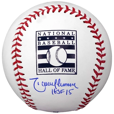 Randy Johnson Arizona Diamondbacks Autographed Hall of Fame Logo Baseball with "HOF 15" Inscription