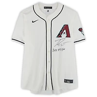 Ryan Waldschmidt Arizona Diamondbacks Autographed White Nike Replica Jersey with "2024 #31 Pick" Inscription