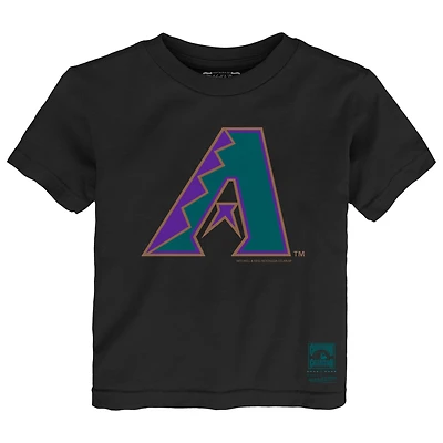 Toddler Mitchell & Ness  Black Arizona Diamondbacks Retro Logo T-Shirt