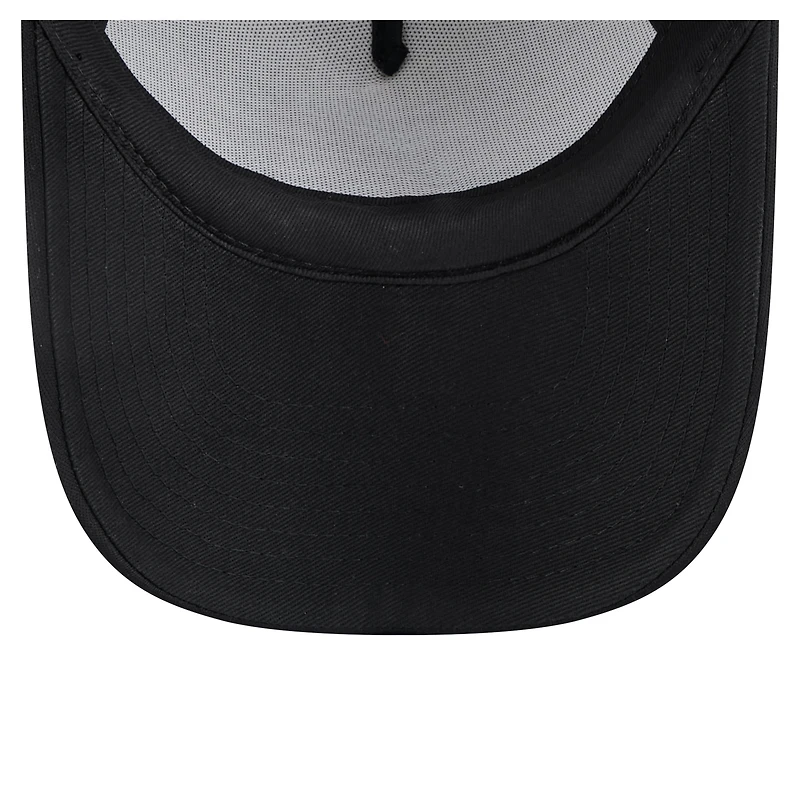 Toddler New Era White/Black Arizona Diamondbacks Painted A-Frame 9FORTY Trucker Adjustable Hat