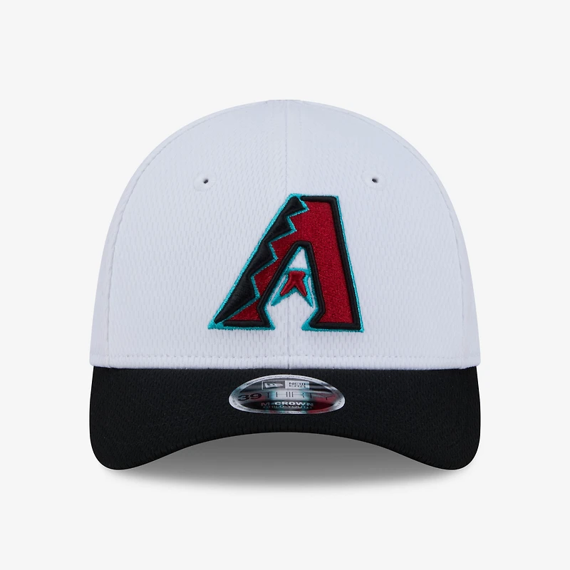 Toddler New Era White Arizona Diamondbacks Baseball 39THIRTY M-Crown Adjustable Hat