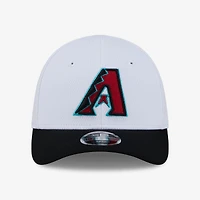Toddler New Era  White Arizona Diamondbacks Baseball 39THIRTY M-Crown Adjustable Hat