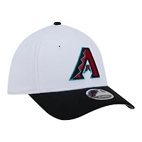 Toddler New Era  White Arizona Diamondbacks Baseball 39THIRTY M-Crown Adjustable Hat