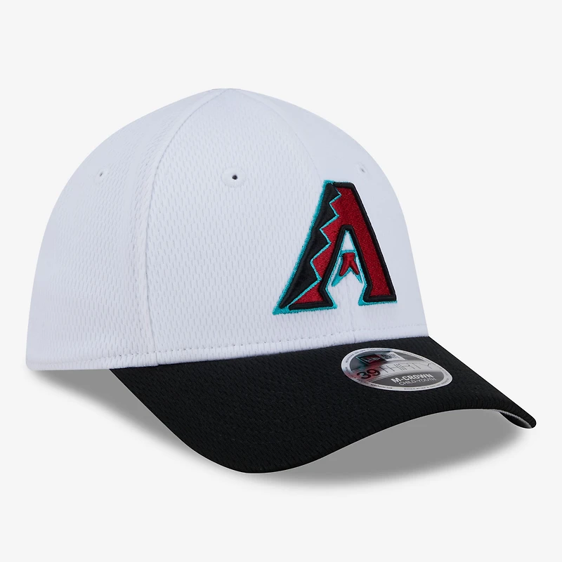 Toddler New Era White Arizona Diamondbacks Baseball 39THIRTY M-Crown Adjustable Hat