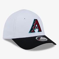 Toddler New Era  White Arizona Diamondbacks Baseball 39THIRTY M-Crown Adjustable Hat