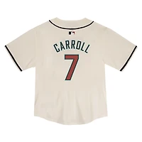 Toddler Nike Corbin Carroll White Arizona Diamondbacks Home Game Jersey