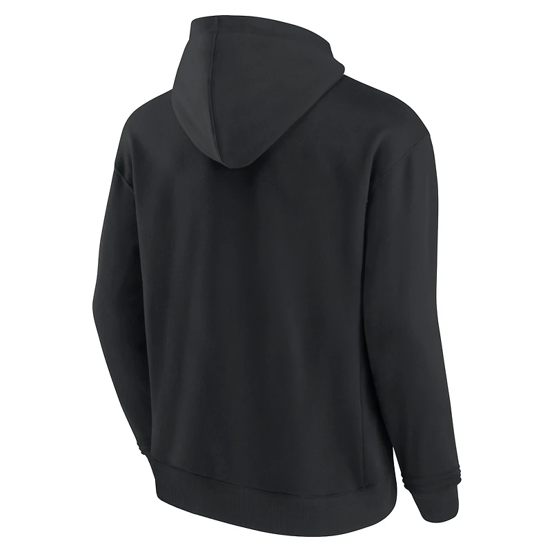 Sweat à capuche unisexe Fanatics Black Arizona Diamondbacks Elements en polaire super douce