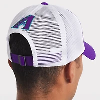Casquette ajustable Nike City Connect Club 2025 des Diamondbacks de l'Arizona, violet/blanc, unisexe