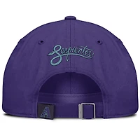 Casquette ajustable Nike violette unisexe Arizona Diamondbacks 2025 City Connect Club