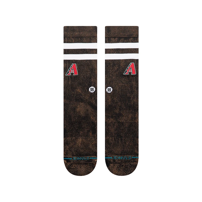 Unisex Stance Black Arizona Diamondbacks Rotation Crew Socks
