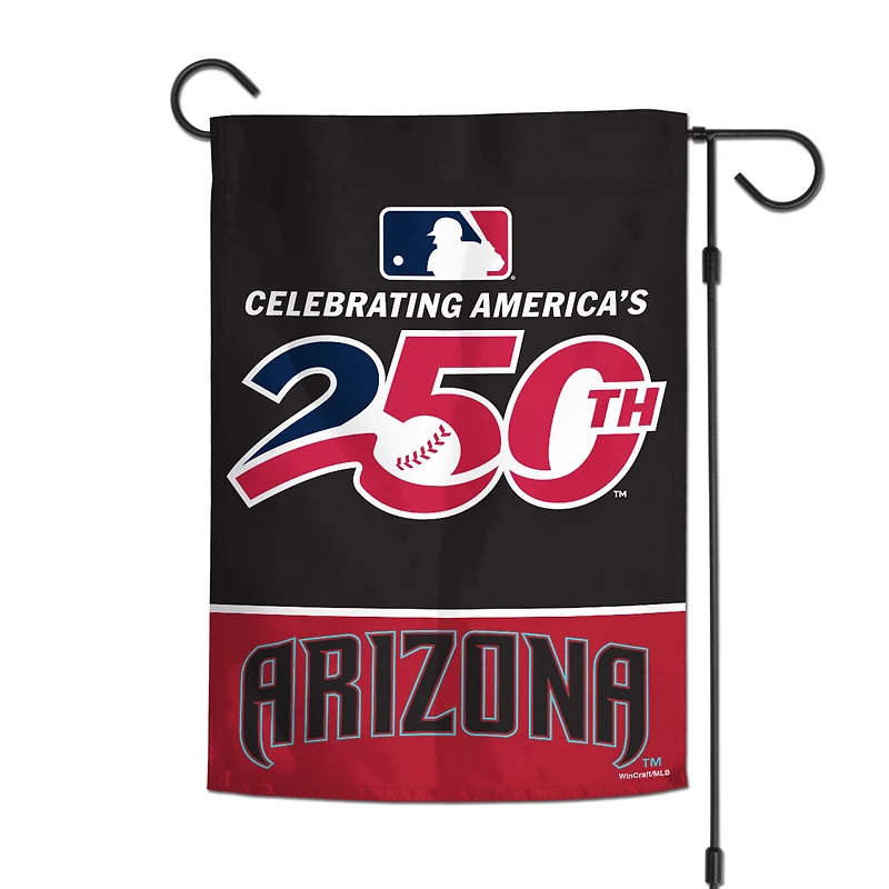 WinCraft Arizona Diamondbacks 12" x 18" Double-Sided America 250 Garden Flag