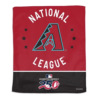 Serviette de rallye WinCraft Arizona Diamondbacks 15" x 18" America 250