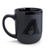 Tasse WinCraft en céramique noire ton sur ton, 480 ml, Arizona Diamondbacks