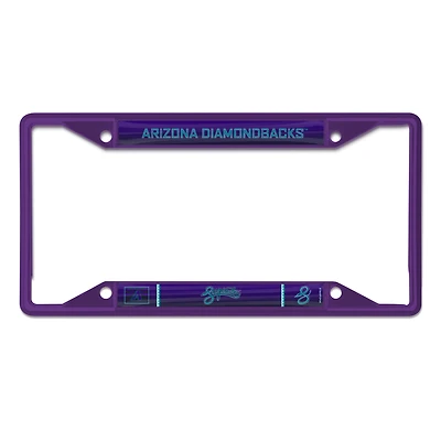WinCraft Arizona Diamondbacks 2025 City Connect Laser Cut Metal License Plate Frame