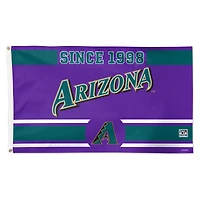 Drapeau de luxe WinCraft Arizona Diamondbacks 3 pi x 5 pi à une face pour franchise.