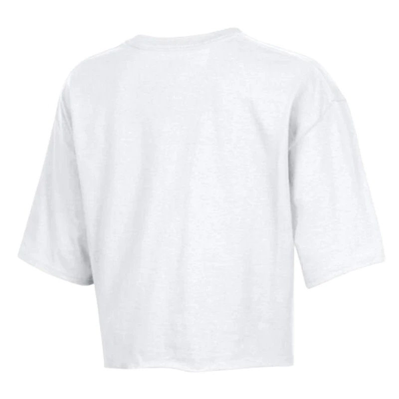 T-shirt court boyfriend blanc Champion Arizona Diamondbacks pour femmes