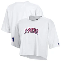 T-shirt court boyfriend blanc Champion Arizona Diamondbacks pour femmes