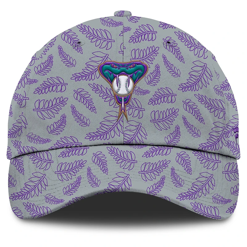 Women's Fanatics  Gray Arizona Diamondbacks Cooperstown Collection Shift Adjustable Hat