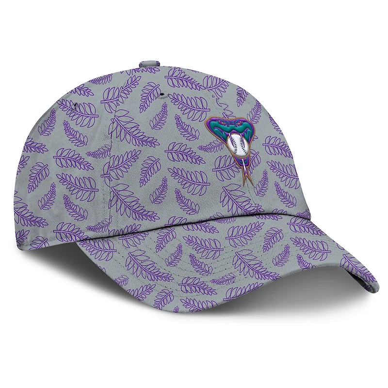 Women's Fanatics  Gray Arizona Diamondbacks Cooperstown Collection Shift Adjustable Hat