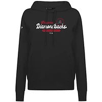 Sweat à capuche noir Levelwear pour femme, motif Accolade Adorn Monument des Diamondbacks de l'Arizona